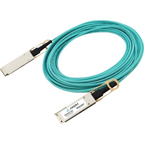 Axiom Memory CBL-QSFP-40GE-10M-AX Cables 40gbase-aoc Qsfp+ Active Optical Cable Force 10 Compatible 10m Cblqsfp40ge10max 841280169076