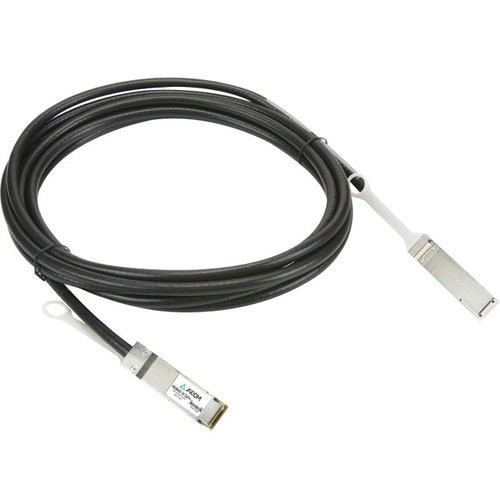 Axiom Memory 40G-QSFP-QSFP-C-0101-AX Cables Axiom 40gbase-cr4 Qsfp+ Active Dac Cable Brocade Compatible 1m - 3.28 Ft Twinaxial Network Cable For 40gqsfpqsfpc0101ax 841280169281