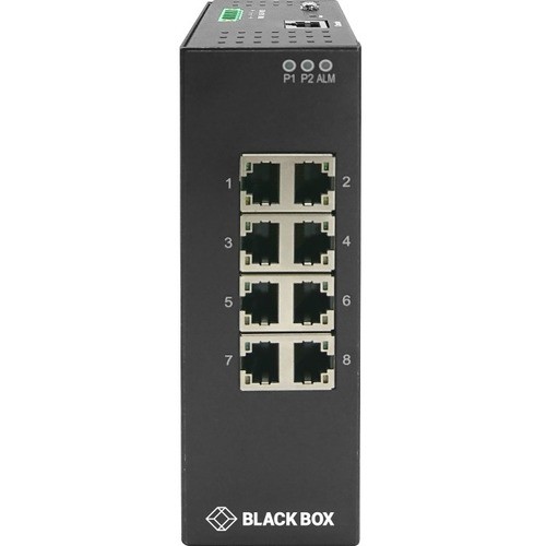 Black Box LIG1080A Switches & Bridges Black Box Industrial Managed Gigabit Ethernet Switch - 8 Ports - Manageable - Gigabit Ethernet - 10/ 822088131960