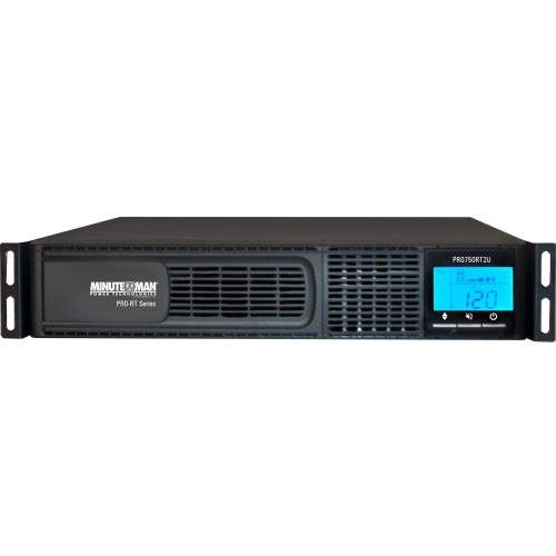 Minuteman PRO750RT2U UPS General Purpose Minuteman Pro-rt Pro750rt2u 750va Tower/rack/wall Mountable Ups - 2u Tower/rack/wall Mountable - 5 M 784755154934