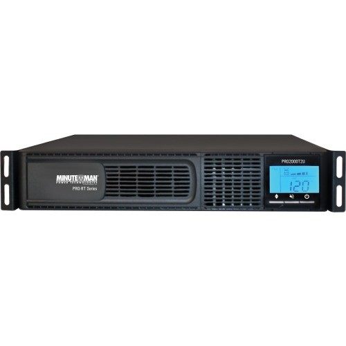 Minuteman PRO2000RT2UNC UPS General Purpose Minuteman Pro-rt Pro2000rt2u 2000va Tower/rack/wall Mountable Ups - 2u Tower/rack/wall Mountable - 4 784755155122