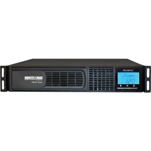 Minuteman PRO1000RT2U UPS General Purpose Minuteman Pro-rt Pro1000rt2u 1000va Tower/rack/wall Mountable Ups - 2u Tower/rack/wall Mountable - 4 784755154941