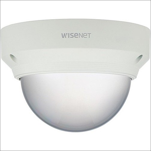 Wisenet SPB-PTZ73 Security Devices Accessories Hanwha Techwin Security Camera Dome Cover - Surveillance - Polycarbonate, Aluminum - Smoke, Tinted ( Spbptz73 