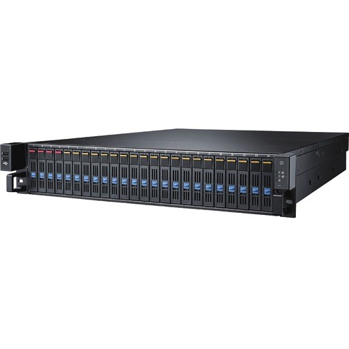Advantech HPC-8224SE-R8A1E Computer Cases Advantech Hpc-8224 Server Case - Rack-mountable - 2u - 24 X Bay - 2 X 800 W - Power Supply Installed Hpc8224ser8a1e 