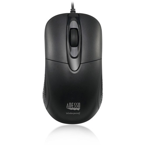 Adesso IMOUSEW4 Pointing Devices (Mice) Adesso Imouse W4 - Waterproof Antimicrobial Optical Mouse - Optical - Cable - Black - Usb - 1000 Dpi 818263320014