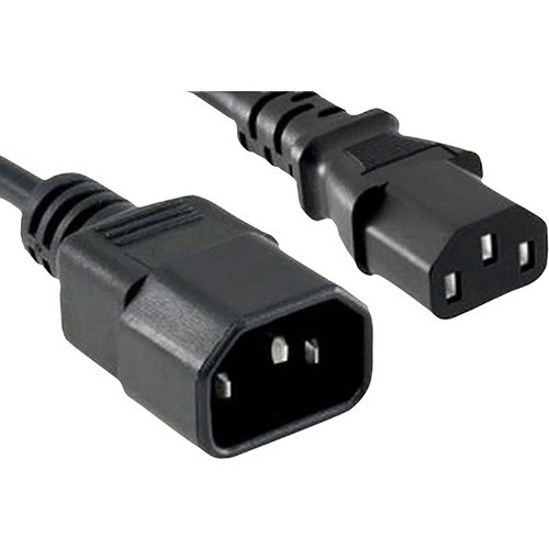 Enet Components C13C14-4F-ENC Power Cords Enet Standard Power Cord - 4 Ft Cord Length - Iec 60320 C13 / Iec 60320 C14 (c13c14-4f-enc) C13c144fenc 762047542249