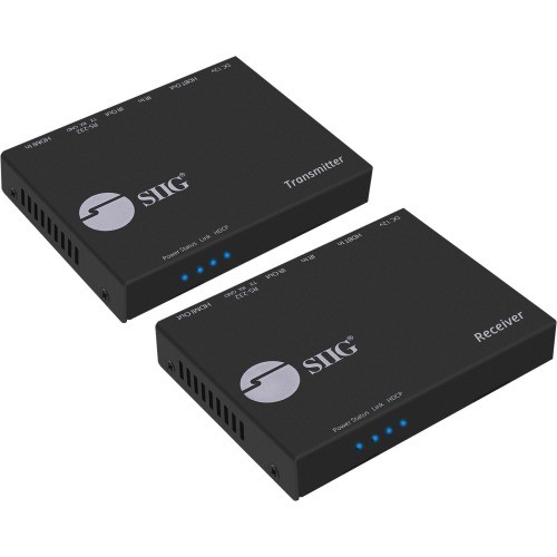 Siig CE-H23F11-S1 Video Consoles/Extenders True 4k Performance Extends Hdmi Av Signals Up To 330ft (100m) Over A Single Cat (ce-h23f11-s1) Ceh23f11s1 662774041407