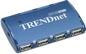 Trendnet TU2-700 USB/Firewire Adapters 7-port High Speed Usb Hub W/ Power Adapter Tu2700 635145507604