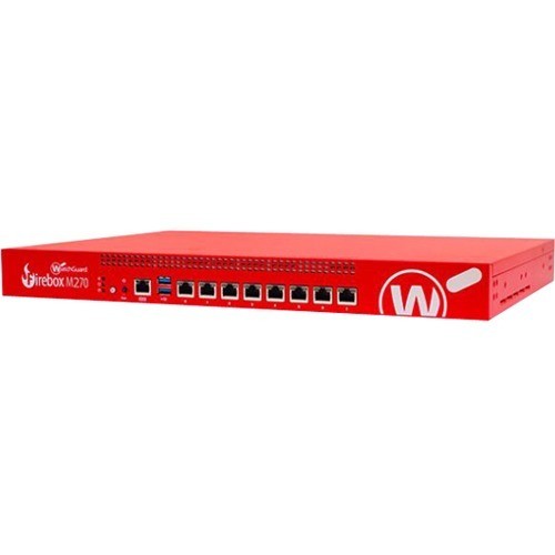 Watchguard Technologies WGM27071 Network Security & Firewalls Watchguard Firebox M270 High Availability With 1-yr Standard Support - 8 Port - 1000base-t - Gigabit 654522029515