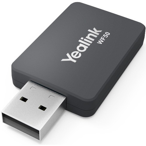 Yealink WF50 Wireless NICs & Adapters Yealink Wf50 Wi-fi Adapter For Ip Phone - Usb - External 818283292315