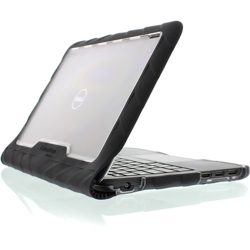 Gumdrop DT-DL3190CS-BLK Skins Gumdrop Droptech Dell Latitude 11" 3190 Case - For Dell Notebook, Chromebook - Black, Clear - Shock  Dtdl3190csblk 818242467204