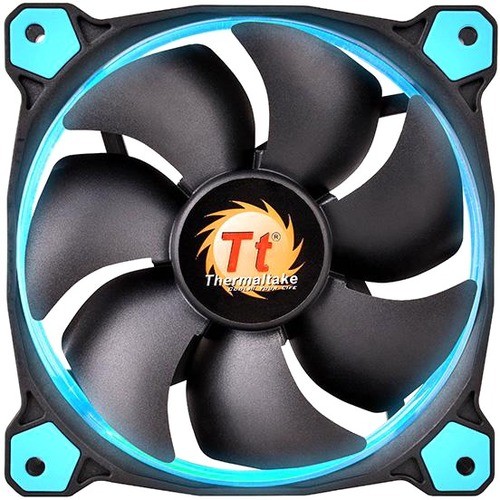 Thermaltake CL-F055-PL12BU-A Processor/Case Fans Thermaltake Riing 12 High Static Pressure Led Radiator Fan (3 Fans Pack) - 3 Pack - 4.72" Maximum Fa Clf055pl12bua 818274053543