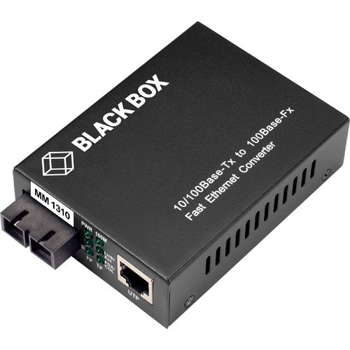 Black Box LHC211A Transceivers/Media Converters Black Box Pure Networking Fast Ethernet (100-mbps) Media Converter - 1 X Network (rj-45) - 1 X Sc Po 996591762819