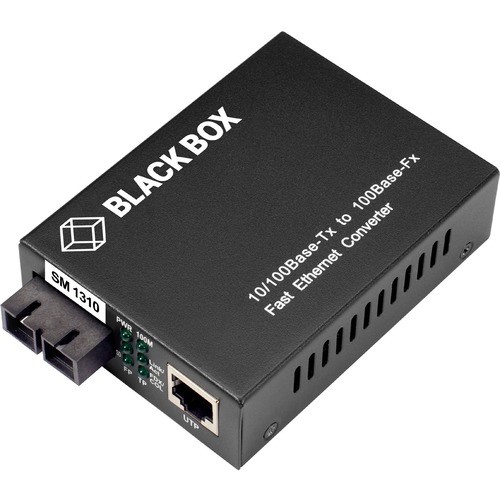 Black Box LHC212A Transceivers/Media Converters Black Box Pure Networking Fast Ethernet (100-mbps) Media Converter - 1 X Network (rj-45) - 1 X Sc Po 822088130963
