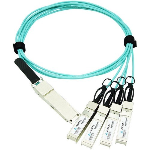 Axiom Memory JNP-QSFP-AOCBO-1M-AX Cables 40gbase-aoc Qsfp+ To 4 Sfp+ Active Optical Cable Juniper Compatible 1m Jnpqsfpaocbo1max 841280172984