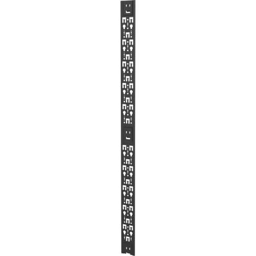 Vertiv_liebert VRA6025 Cable Management Vertiv Vr 42u 4" Wide Pdu/cable Management Bracket Black - Black - 2 Pack - 42u Rack Height - Metal  767041025118