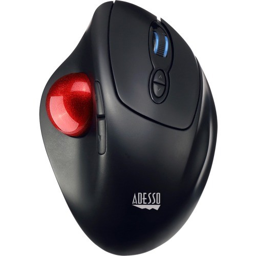 Adesso IMOUSET30 Pointing Devices (Mice) Adesso Imouse T30 - Wireless Programmable Ergonomic Trackball Mouse - Optical - Wireless - Radio Fre 696551940218