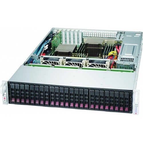 Supermicro CSE-216BE1C4-R1K23LPB Computer Cases Supermicro Superchassis 216be1c4-r1k23lpb - Rack-mountable - Black - 2u - 24 X Bay - 1200 W - Power  Cse216be1c4r1k23lpb 672042269075