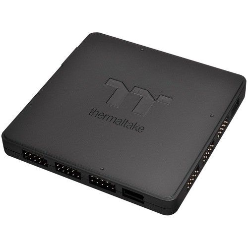 Thermaltake CL-O015-PL00BL-A Miscellaneous Devices Tt Sync Controller Is A 9 Port Led Hub Synchronizing Thermaltake Addressable Led (cl-o015-pl00bl-a) Clo015pl00bla 818216308359