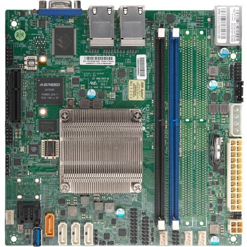 Supermicro MBD-A2SDI-12C-HLN4F-B Motherboards Supermicro A2sdi-12c-hln4f Server Motherboard - Socket Bga-1310 - Intel Atom C3858 - 64 Gb Ddr4 Sdra Mbda2sdi12chln4fb 672042268504