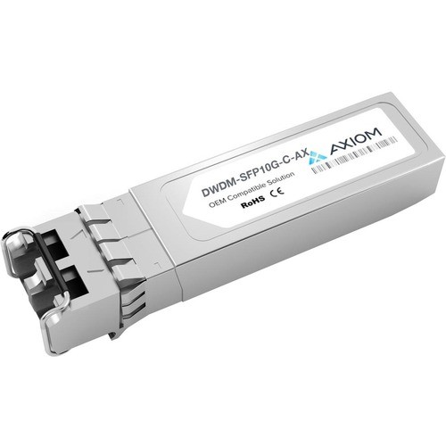 Axiom Memory DWDM-SFP10G-C-AX Switch Modules Axiom 10gbase-dwdm Tunable Sfp+ Transceiver For Cisco - Dwdm-sfp10g-c - 100% Cisco Compatible 10gbas Dwdmsfp10gcax 841280172632