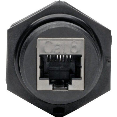 Eaton N206-BC01-IND Connector Adapters Eaton Tripp Lite Series Rj45 Bulkhead Coupler For Cat5/cat6, Female To Female, Shielded, Industrial, N206bc01ind 997962945497