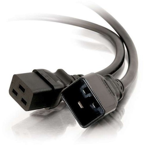 C2g 30821 Power Cords On-q Power Extension Cord - For Monitor, Scanner, Printer, Power Supply - 250 V Ac / 15 A - Black -  757120308218