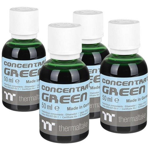 Thermaltake CL-W163-OS00GR-A Miscellaneous Devices Ttpremium Concentrate - Green (4 Bottle Pack) - 4 Pack - Green (cl-w163-os00gr-a) Clw163os00gra 818216382120