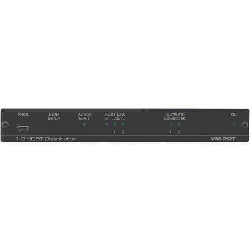 Kramer Electronics 10-80444090 Signal Splitters/Amplifiers Kramer 1:2 4k60 4:2:0 Long-reach Hdbaset Da - 4096 X 2160 - 229.66 Ft Maximum Operating Distance - N 1080444090 7291063076580