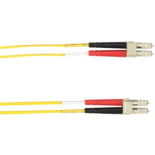 Black Box FOCMRM4-003M-LCLC-YL Cables Black Box Fiber Optic Duplex Patch Network Cable - 9.80 Ft Fiber Optic Network Cable For Network Dev Focmrm4003mlclcyl 822088141129