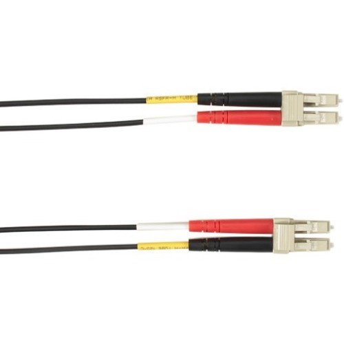 Black Box FOCMRM4-004M-LCLC-BK Cables Black Box Fiber Optic Patch Duplex Network Cable - Fiber Optic For Network Device - 1.25 Gb/s - Patc Focmrm4004mlclcbk 822088141150