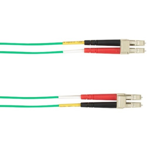 Black Box FOCMRM4-004M-LCLC-GN Cables Black Box Fiber Optic Patch Network Cable - Fiber Optic For Network Device - 1.25 Gb/s - Patch Cable Focmrm4004mlclcgn 822088141174