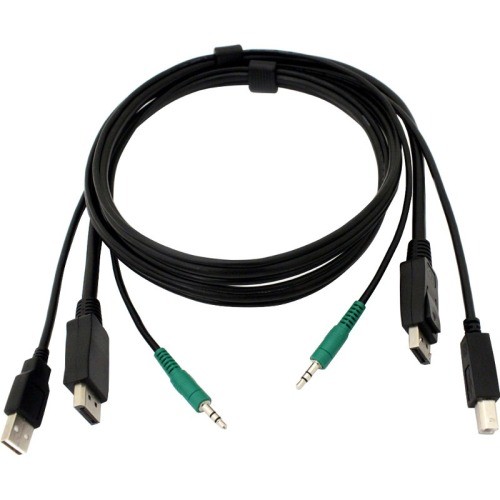 Black Box SKVMCBL-HDMI-06 Cables Black Box Hdmi Kvm Cable - Usb A-b, 3.5mm Audio, 6-ft. (1.8-m) - 6 Ft Kvm Cable For Audio/video Devi Skvmcblhdmi06 822088131342