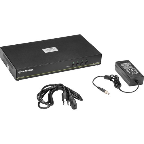 Black Box SS4P-SH-DP-UCAC KVM Switchboxes Black Box Kvm Switchbox With Cac - 4 Computer(s) - 1 Local User(s) - 3840 X 2160 - 6 X Usb - Desktop Ss4pshdpucac 822088142416