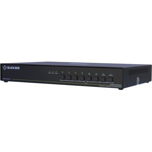 Black Box SS4P-SH-DVI-UCAC-P KVM Switchboxes Secure Kvm Switch, Niap 3.0, Dvi-i Multiviewer Ss4pshdviucacp 822088131304