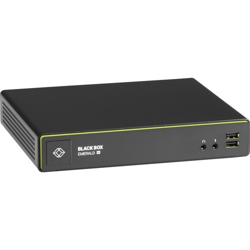 Black Box EMD4000R KVM Consoles/Extenders Emeraldandreg; 4k Kvm-over-ip Extender Receiver - Displayport, Single-head, V-usb 2.0, Audio, Virtual  822088136620