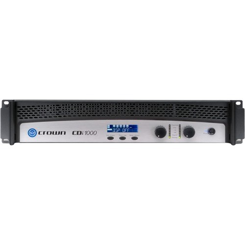 Harman Pro NCDI1000 A/V Receivers & Amplifiers Crown 1000 Amplifier - 1000 W Rms - 2 Channel - 20 Hz To 20 Khz - 1200 W - Usb (ncdi1000) 871015002125
