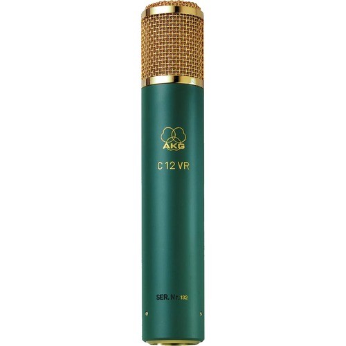 Harman Pro 2221X00040 Microphones Akg C12 Vr Wired Condenser Microphone - Green, Gold - 200 Ohm - Omni-directional - Tube - 3-pin Xlrm 0885038002482