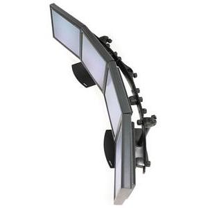 Ergotron 33-262-200 Stands & Cabinets Deskstand 100, Quint Monitor  Free Standing Unit 33262200 698833001792