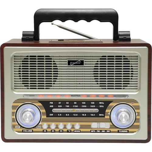 Supersonic SC-1198BT Multimedia Speakers Built-in Bluetooth Receiver Allows You To Wirelessly Connect To Your Bluetooth Enabled Devices (sc-1 Sc1198bt 639131611986