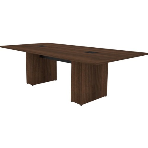 Middle Atlantic T5SDC1RSV07ZP001 Tables & Desks Middle Atlantic Pre-configured T5 Series, 8' Sota Style Conference Table - Sepia Walnut Veneer Recta 656747318085
