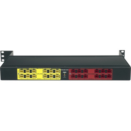 Middle Atlantic PD-DC-300-12-24V PDUs Middle Atlantic 24-outlets Pdu - Nema 5-15p - 24 X Screw Terminal - 120 V Ac, 230 V Ac - 0u/1u - Rac Pddc3001224v 656747346514