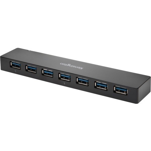 Kensington K39123AM USB/Firewire Adapters Kensington Usb 3.0 7-port Hub With Charging - Usb - External - 7 Usb Port(s) - 7 Usb 3.0 Port(s) - P 818214978592