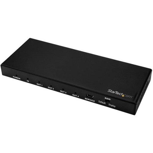 Startech ST124HD202 Signal Splitters/Amplifiers 4-port Hdmi Splitter - 4k 60hz 818242602063