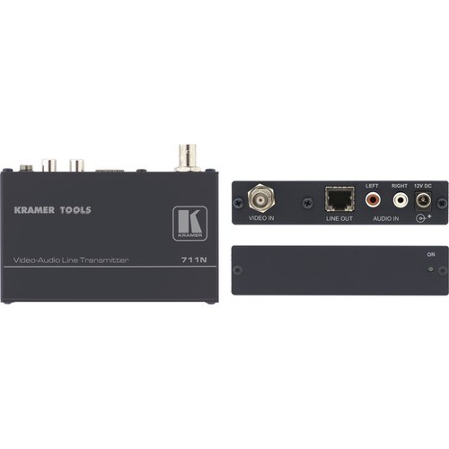Kramer Electronics 90-70183090 Video Consoles/Extenders Kramer 711n Video Extender - 1 Input Device - 1312.34 Ft Range - 1 X Network (rj-45) - Twisted Pair  9070183090 