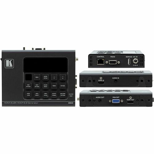 Kramer Electronics 60-860090 Test Equipment Kramer 860 Hdr Signal Generator/analyzer - Hdmi (60-860090) 60860090 7291063082284