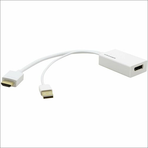 Kramer Electronics 99-9698000 Cables Kramer 4k Hdmi (m) To Displayport(f) Adapter Cable - 1 Ft Displayport/hdmi/usb A/v Cable For Audio/v 999698000 7291063083014