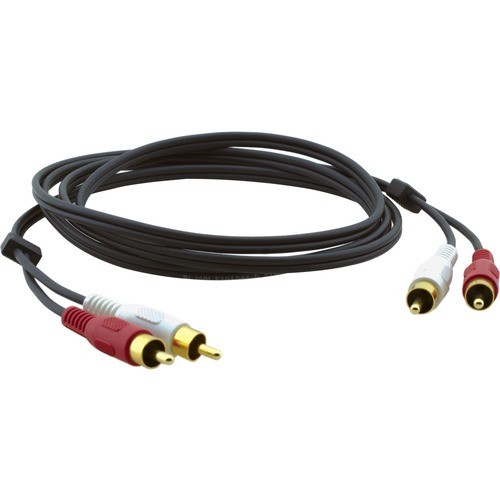 Kramer Electronics 95-0202010 Cables Kramer Rca Stereo Audio Cable - 9.84 Ft Rca Audio Cable For Vcr, Dvd Player - First End: 2 X Rca Ste 950202010 