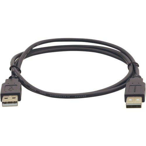 Kramer Electronics 96-0212003 Cables Kramer Usb 2.0 A (m) To A (m) Cable - 3 Ft Usb Data Transfer Cable For Scanner, Printer, Camera, Key 960212003 