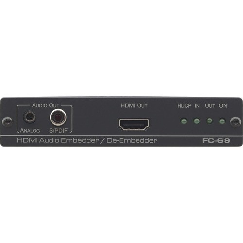 Kramer Electronics 41-90043490 Video Capturing Cards Kramer 4k60 4:2:0 Hdmi Audio Embedder/de-embedder - Functions: Audio Embedding, Audio De-embedding - 4190043490 7291063072513
